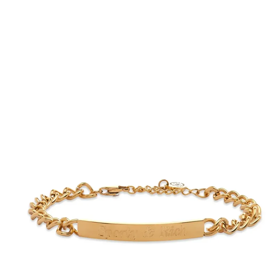Classic Logo Curb Chain Bracelet