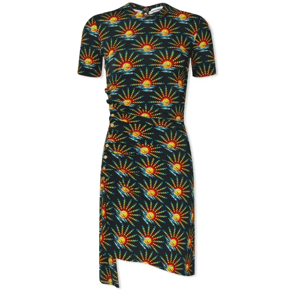 Printed Mini T-Shirt Dress