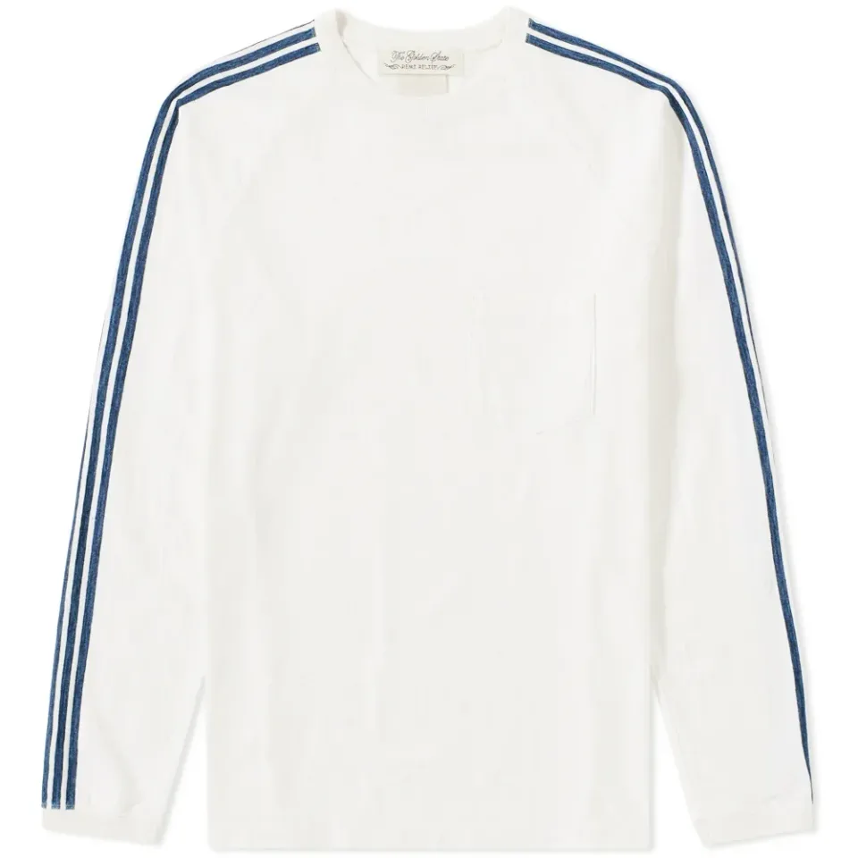 Four Stripe Pocket Crew Sweat