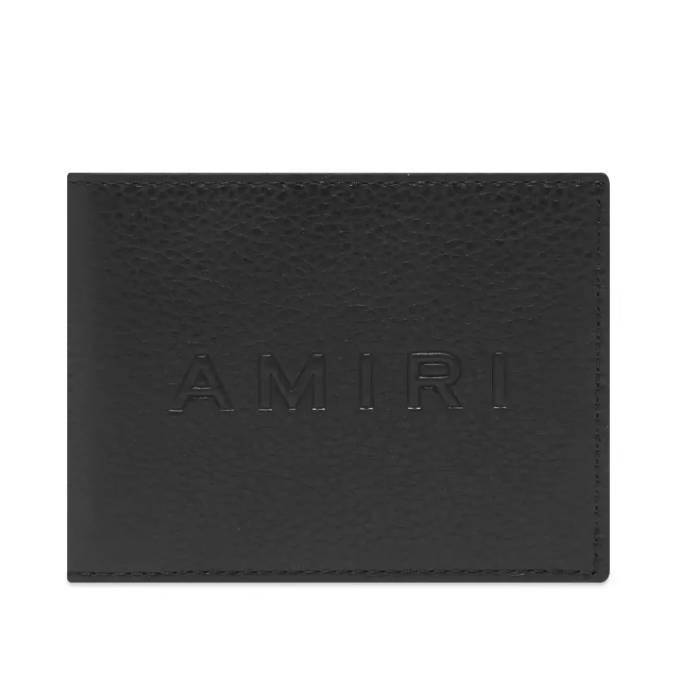 Pebbled Logo Bilfold Wallet