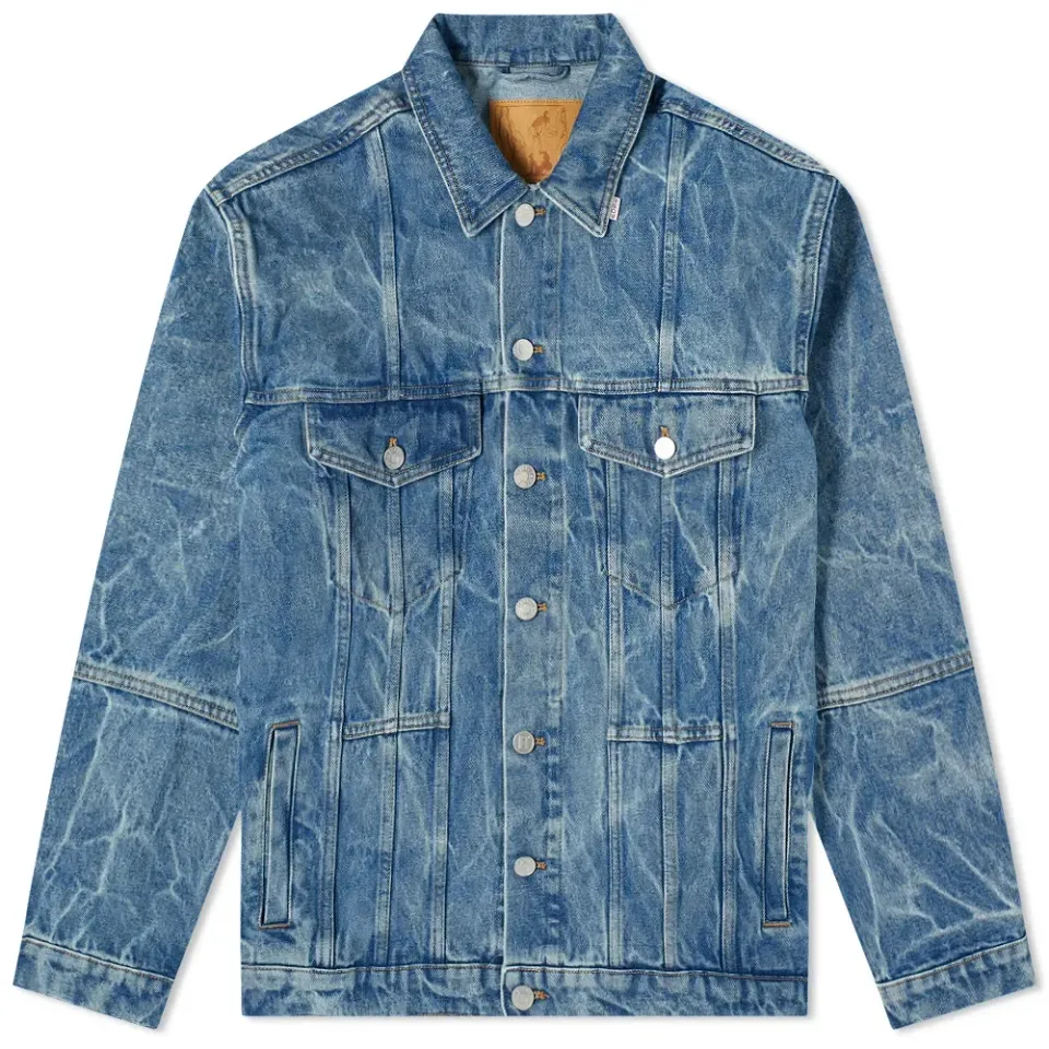 Oversize Acid Wash Denim Jacket