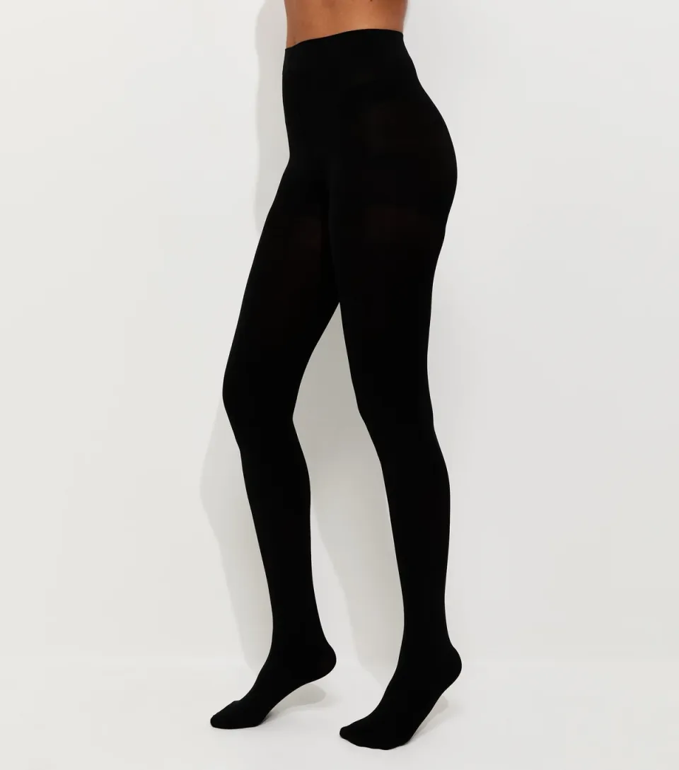 Black Premium Body Shaping 100 Denier Tights
