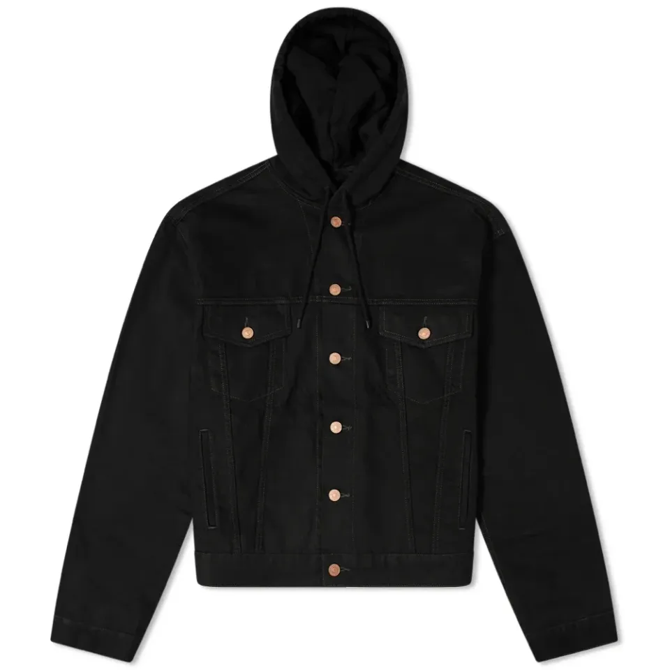 Hooded Denim Jacket