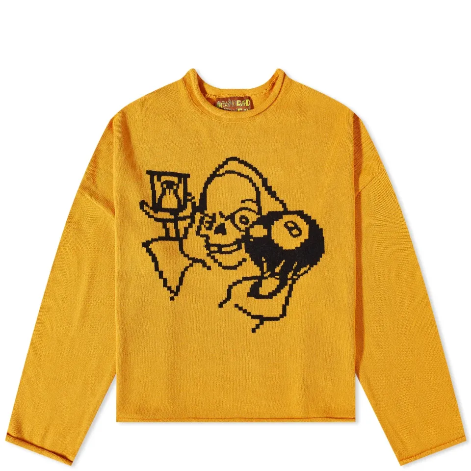 Tough Luck Oversized Boxy Crew Knit