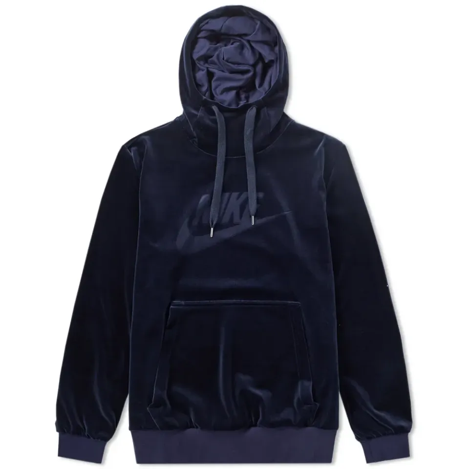 Plush Velour Pullover Hoody