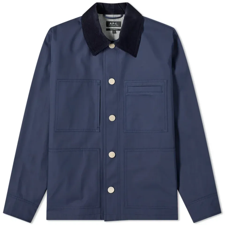 A.P.C. Andre Cord Collar Jacket