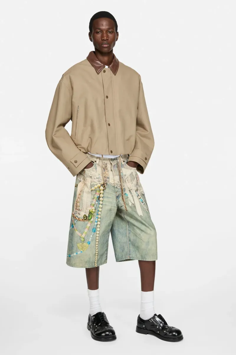 Denim shorts - loose fit