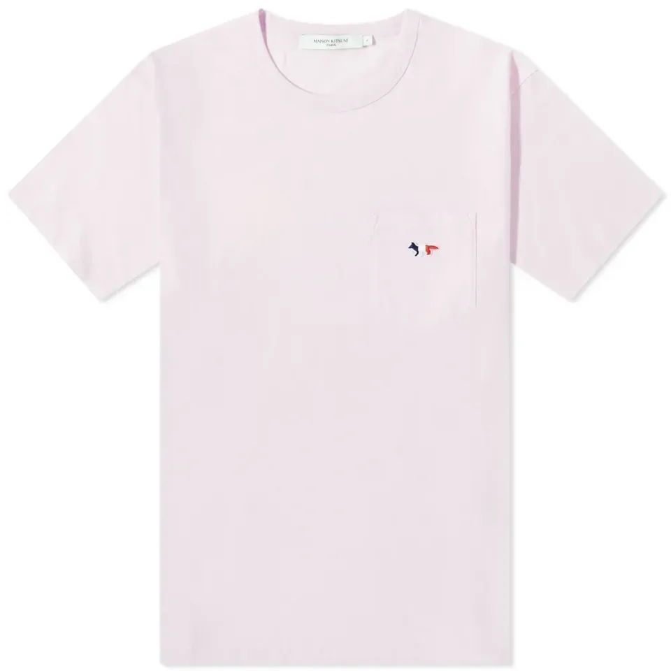 Maison Kitsuné Tricolor Fox Patch Pocket T-Shirt