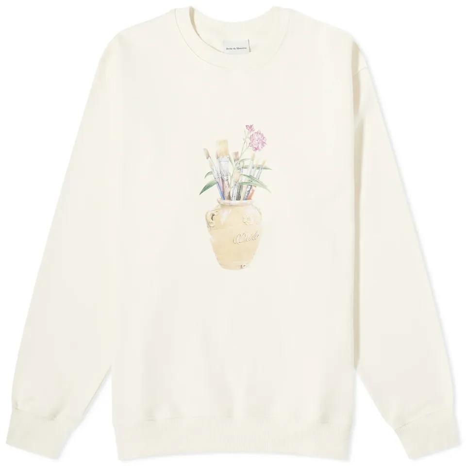Brushes Crew Sweatshirt