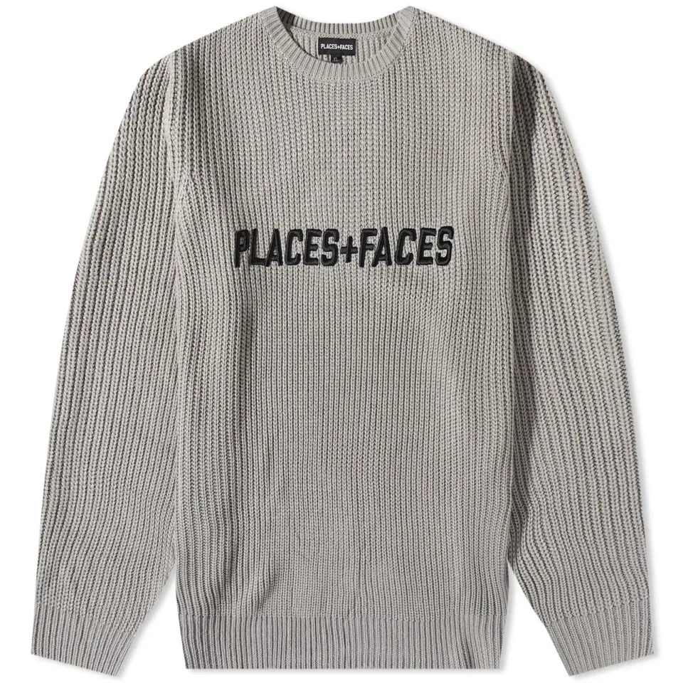 Heavy Knitted Crew Sweat