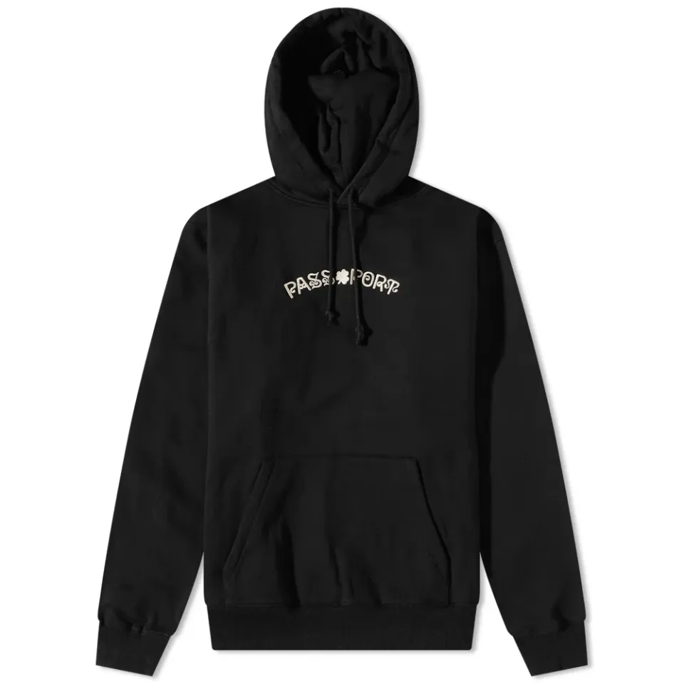 Pass-Port Sham Embroidery Hoodie