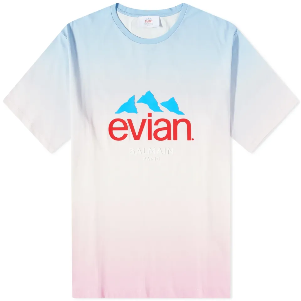 x Evian Tie Dye Tee