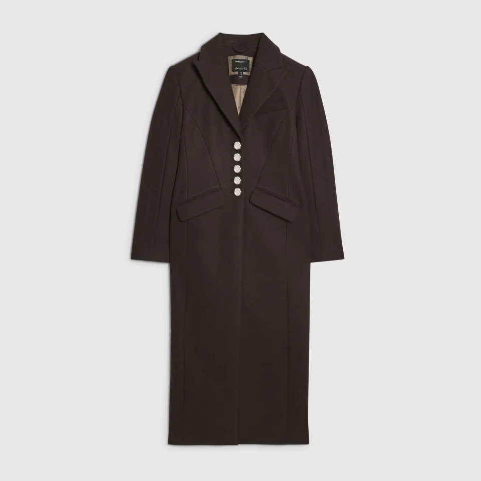 Petite Cinch Detail Coat