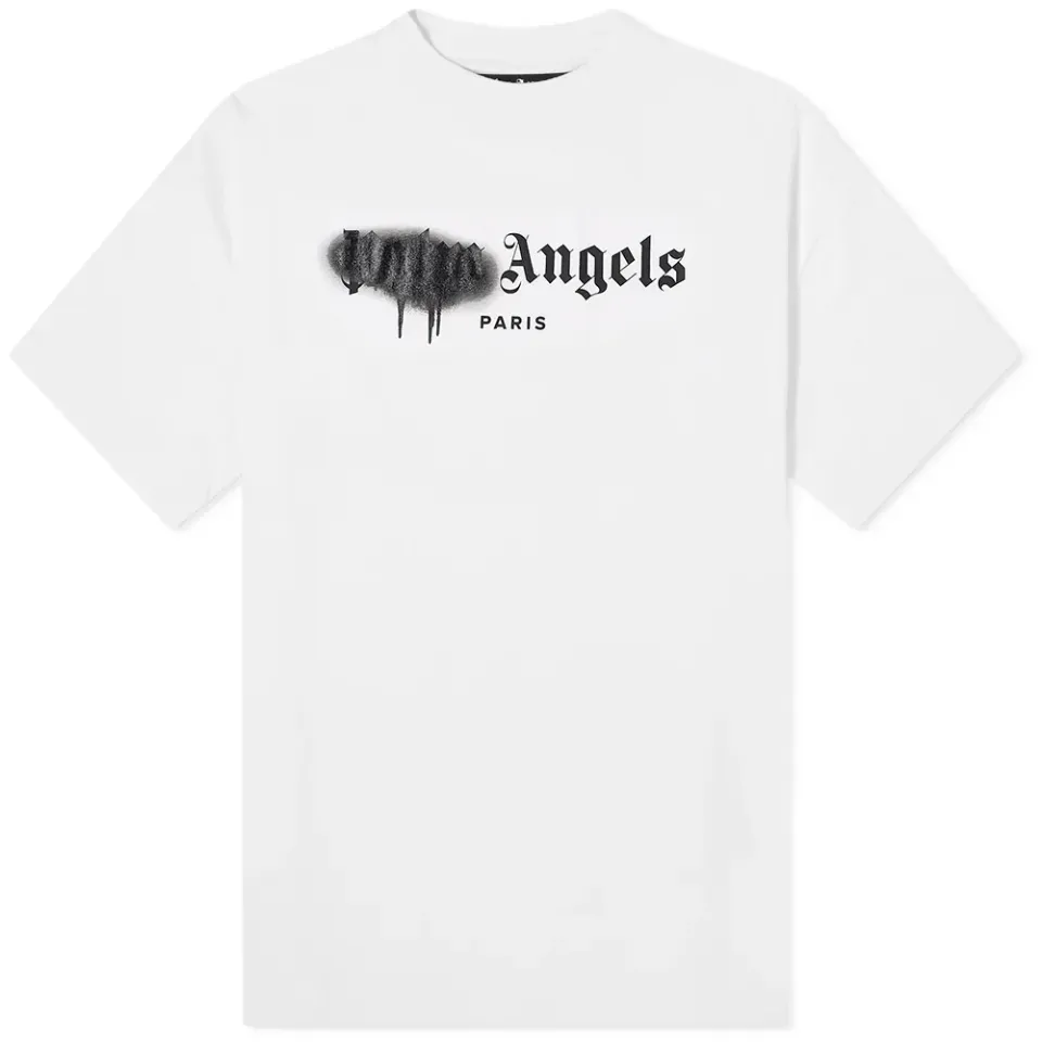 Sprayed Paris Logo Tee