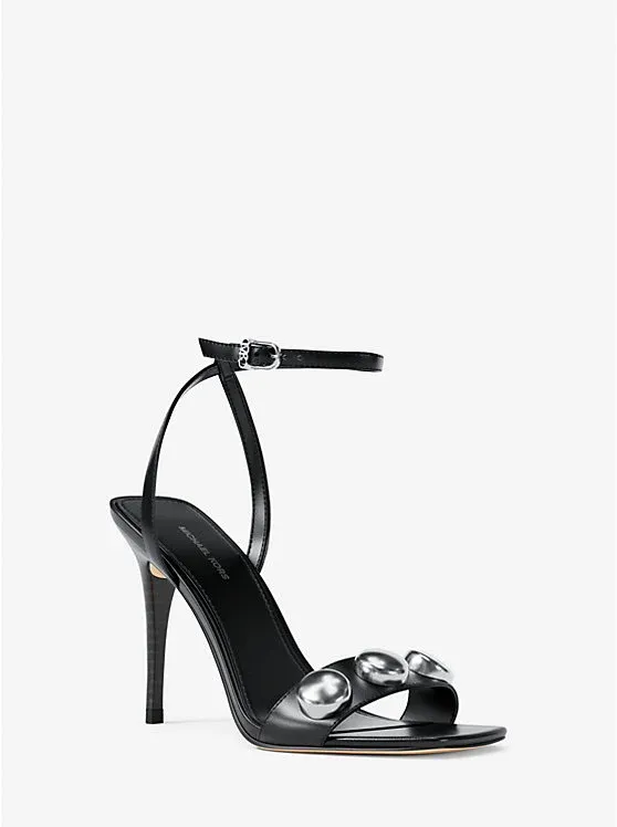 Liana Studded Leather Sandal