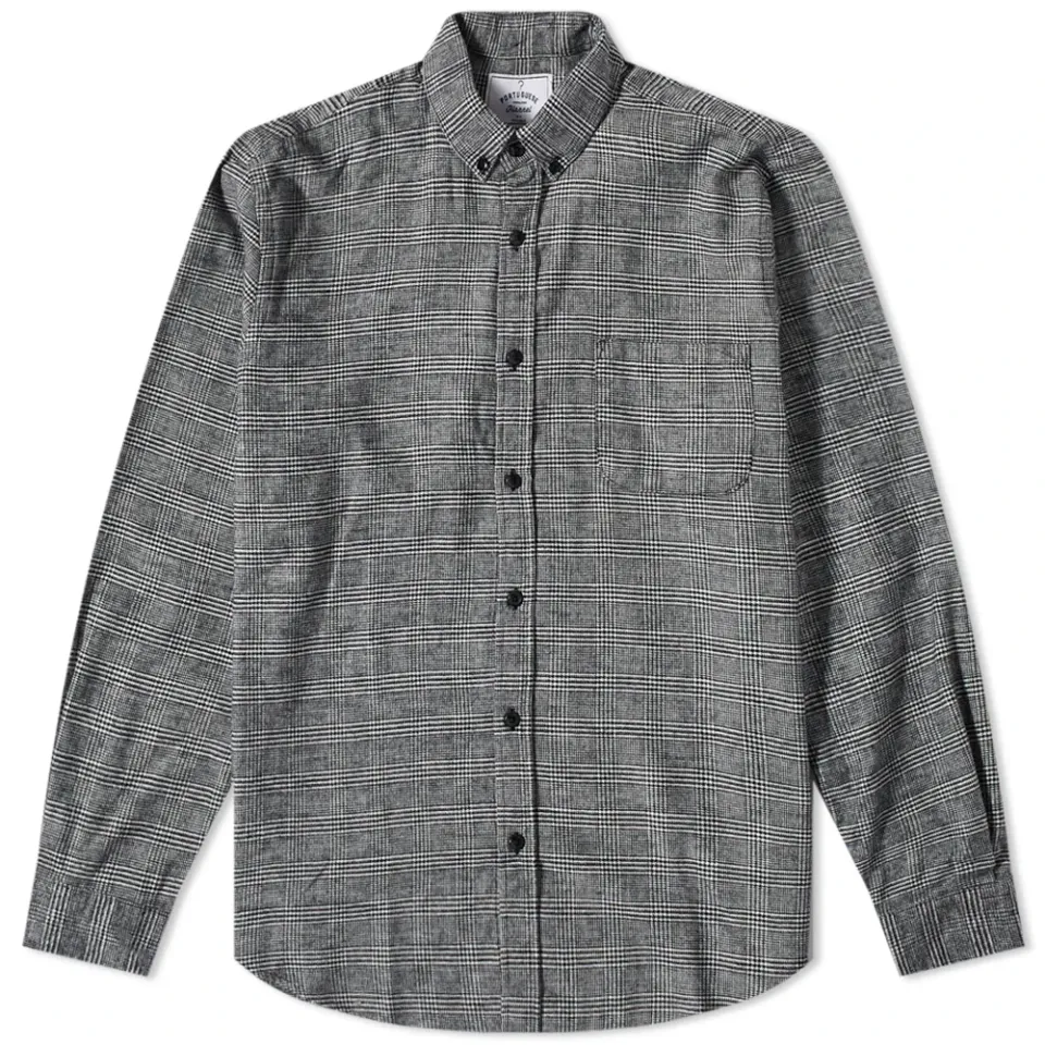 Pow Button Down Check Shirt