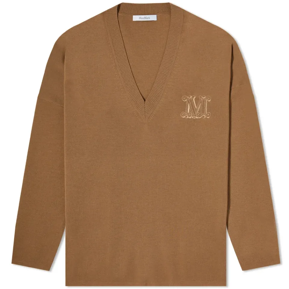 Gelosia Low Cut V Neck Jumper