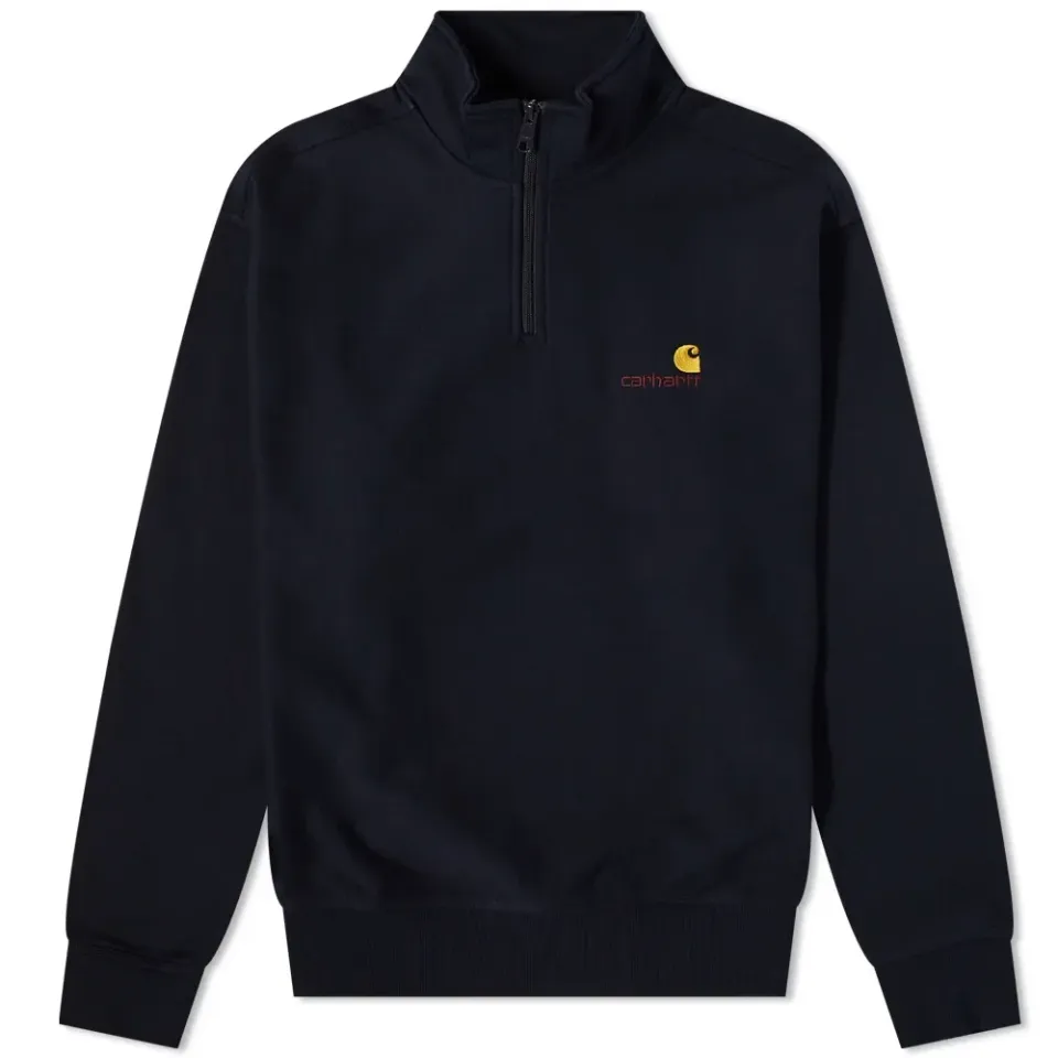 Half Zip American Script Sweat