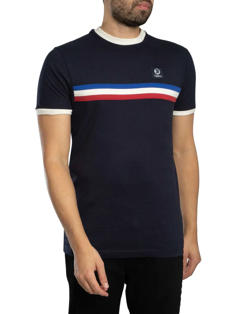 Stripe Front T-Shirt