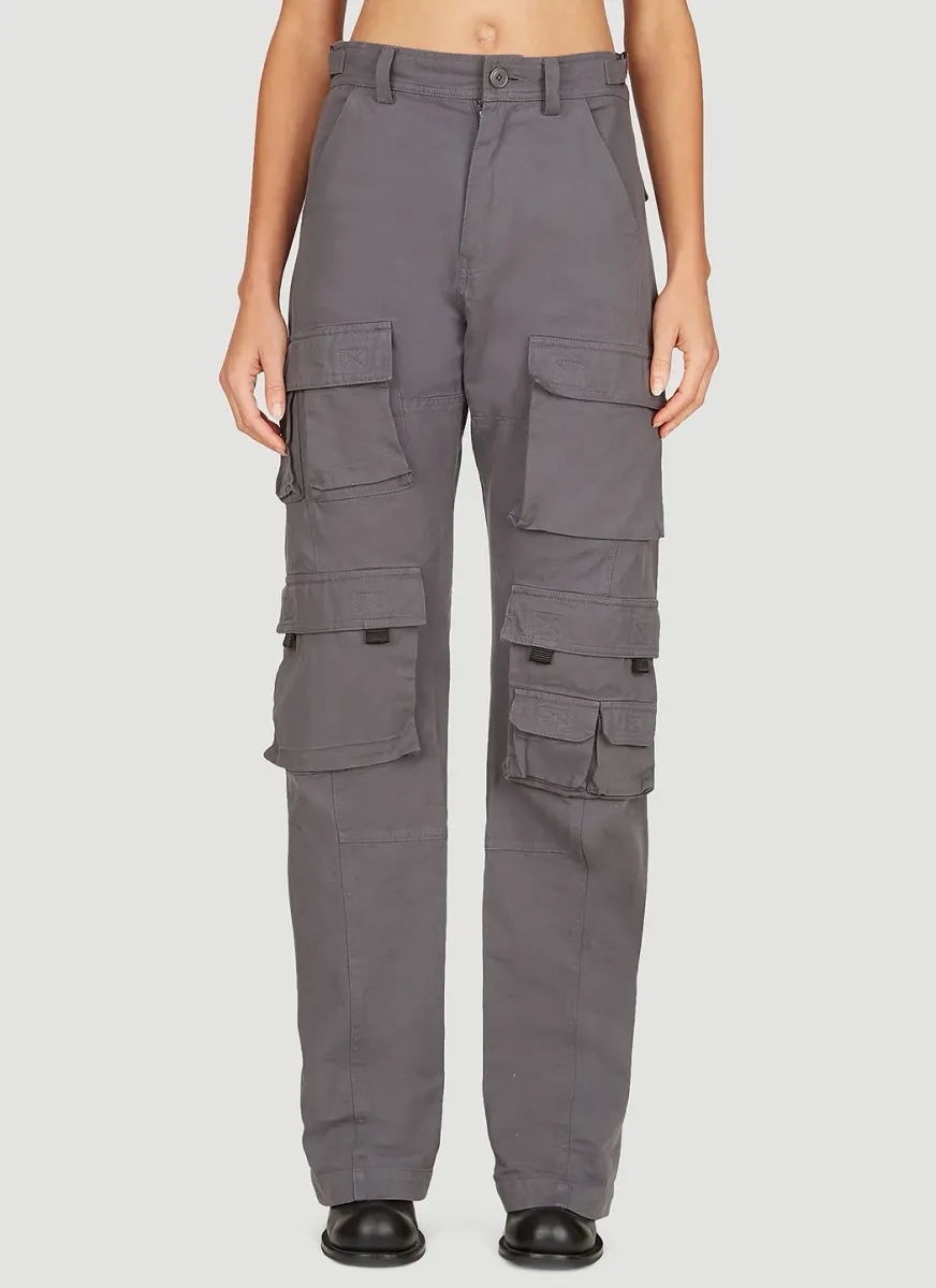 Twist Seam Cargo Pants