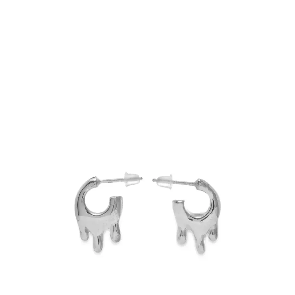 Small Wet Look Earrings
