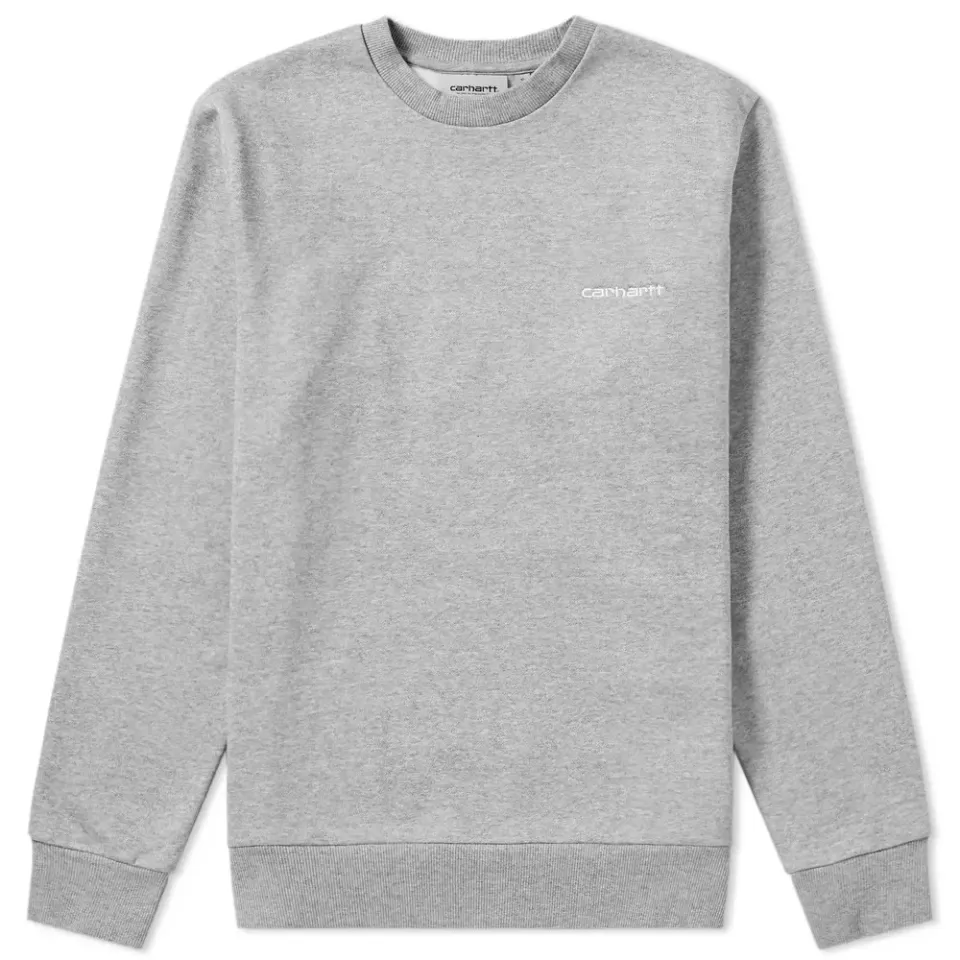 Script Embroidery Crew Sweat