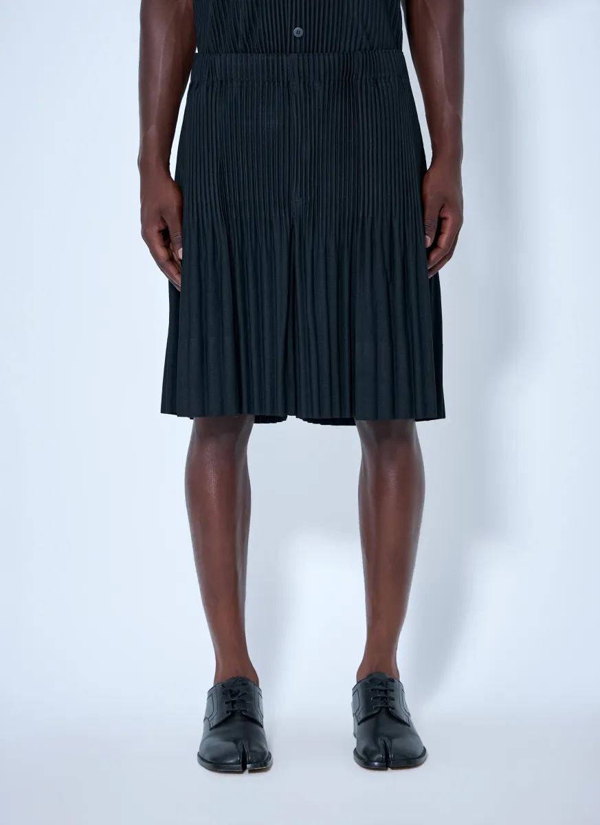 Pleat Shorts