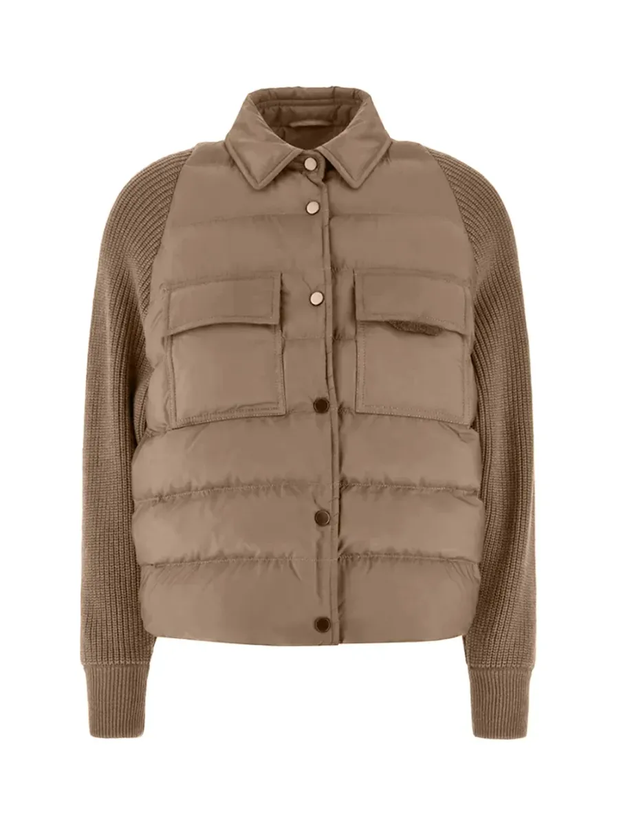 Down Jacket Brown
