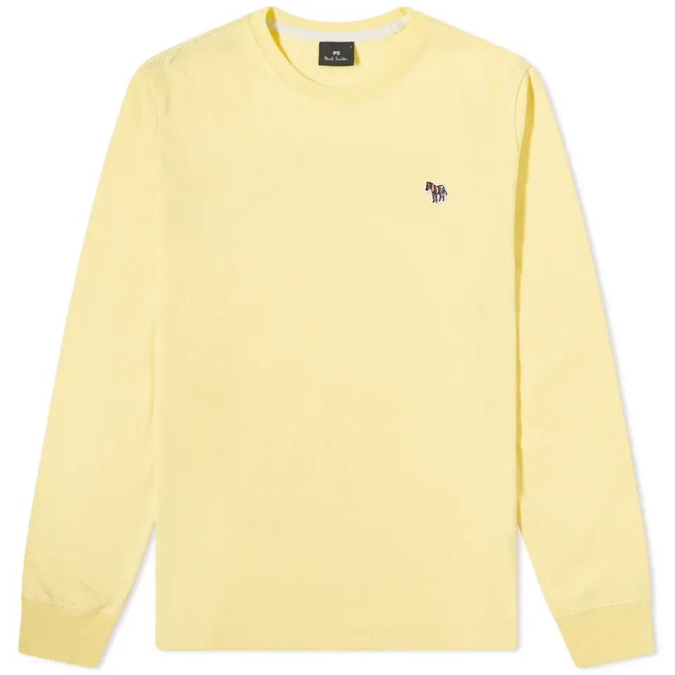 Long Sleeve Zebra Logo T-Shirt