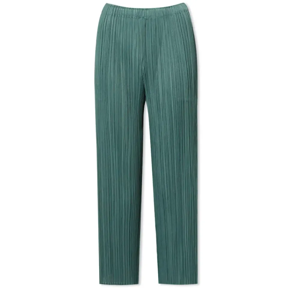 Wide Leg Pleats Trouser