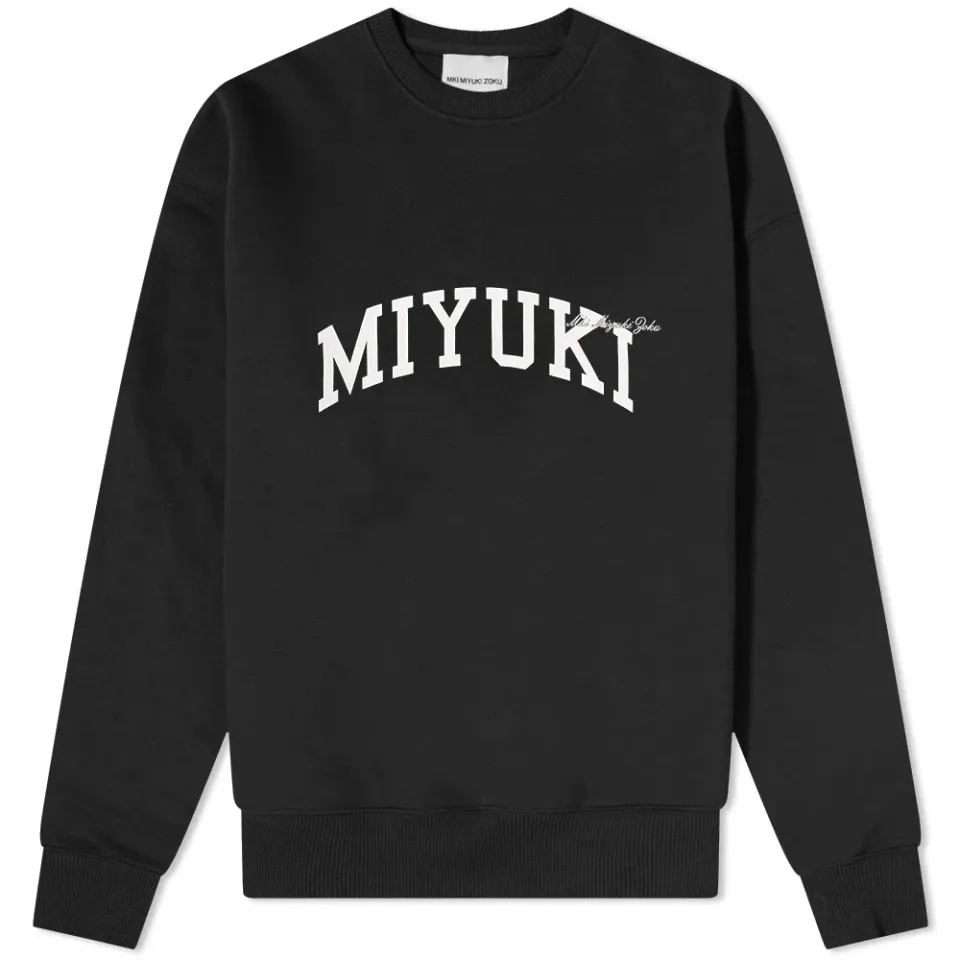 College Logo Crew Sweat
