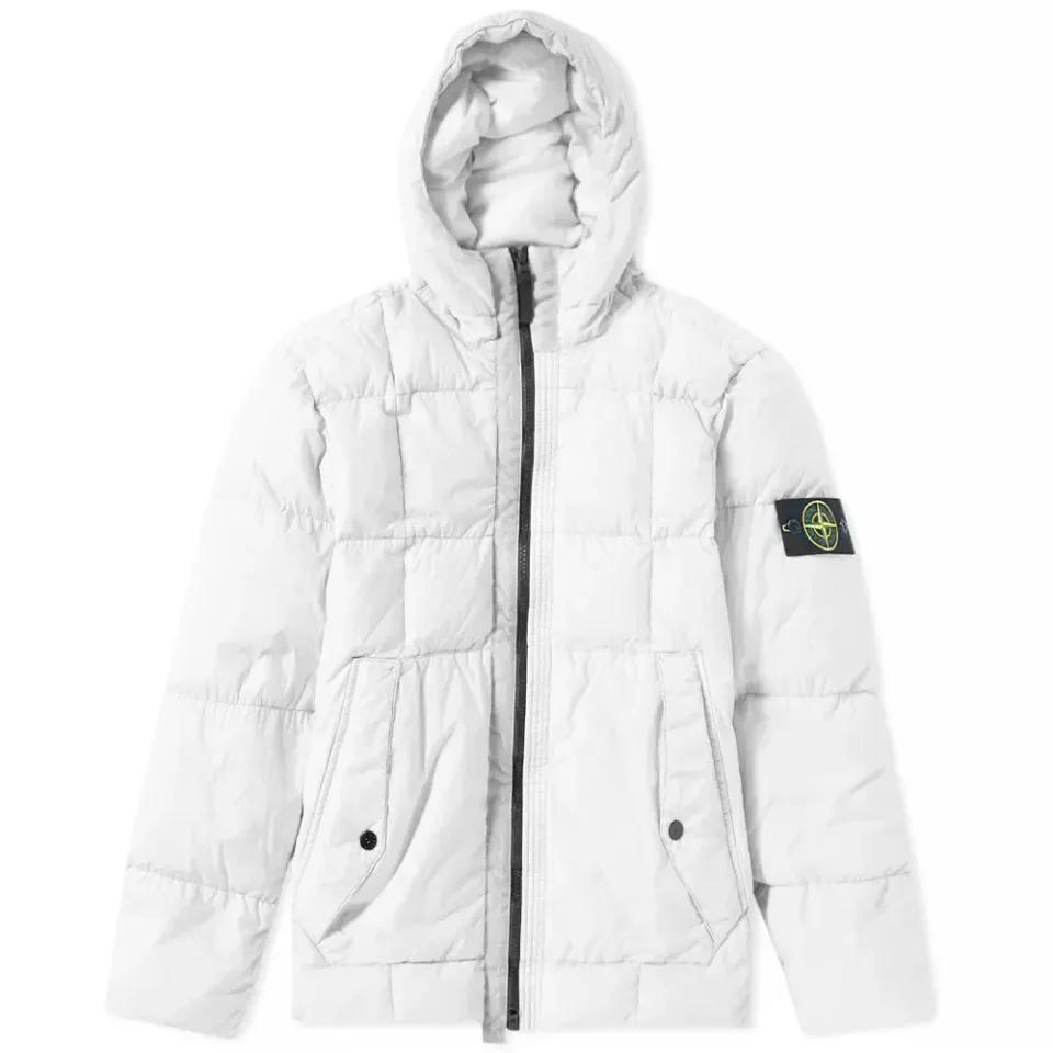 Crinkle Reps Nylon Down Filled Parka