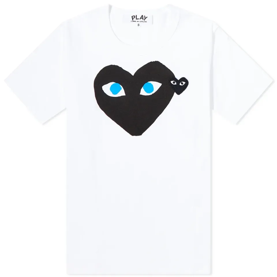 Double Heart Logo T-Shirt