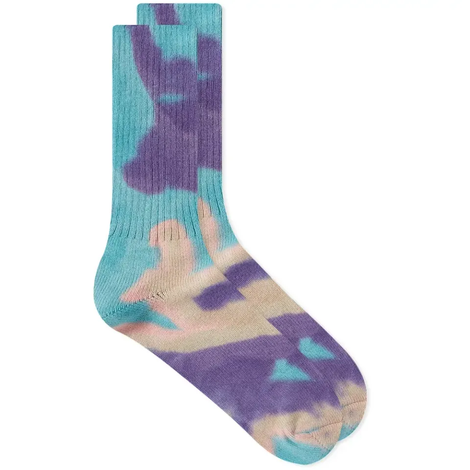 Tie Dye Crew Sock