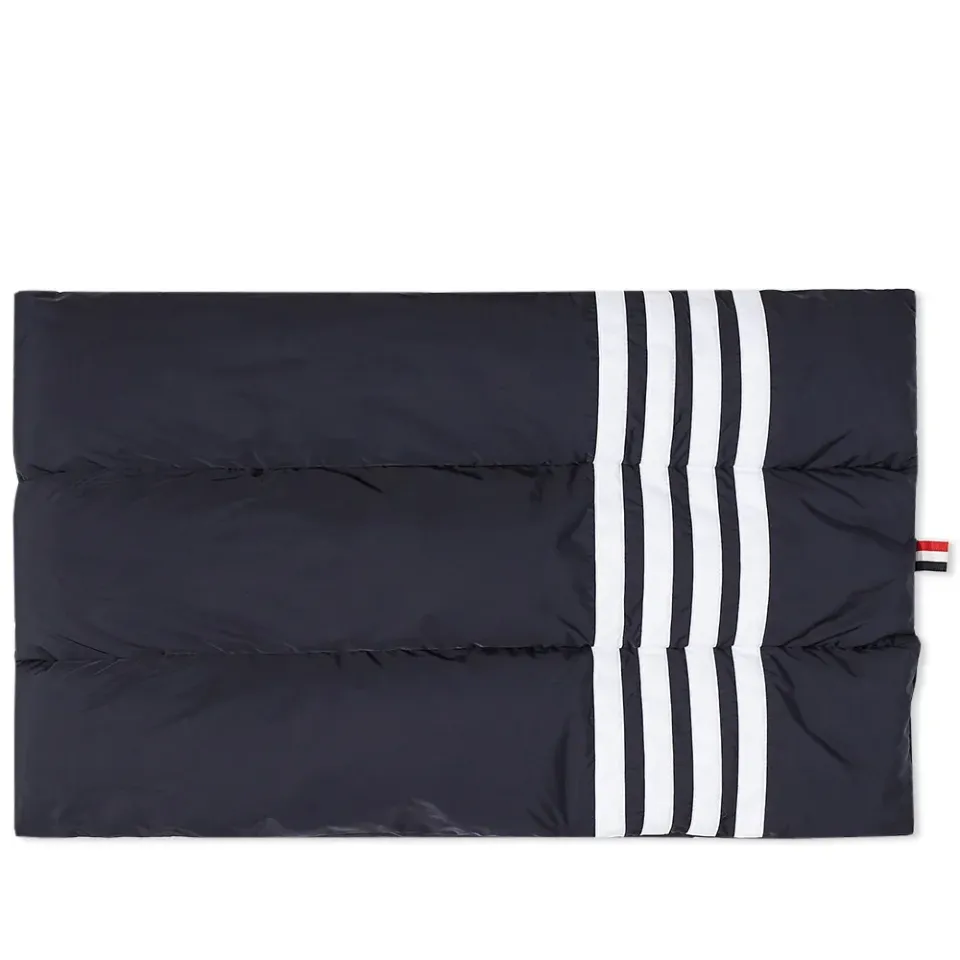 Engineered Stripe Down Filled Scarf