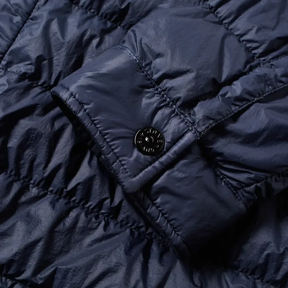 Garment Dyed Micro Down Shirt Jacket
