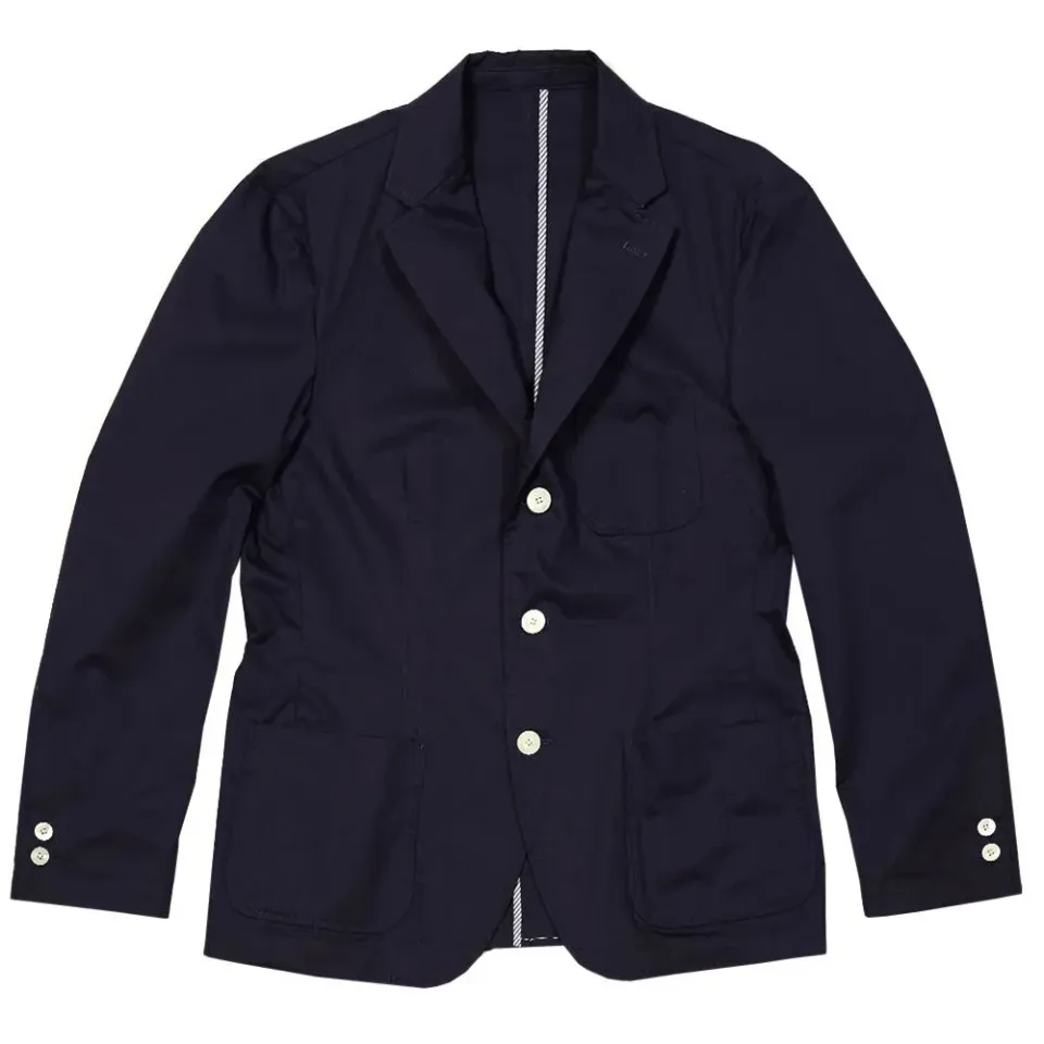 3 Button Cotton Blazer