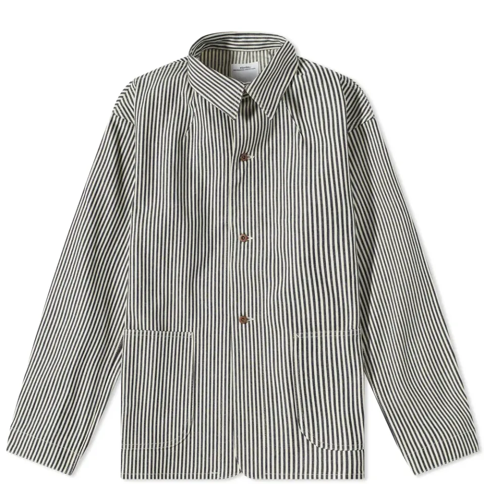 Hickory Stripe Chore Jacket