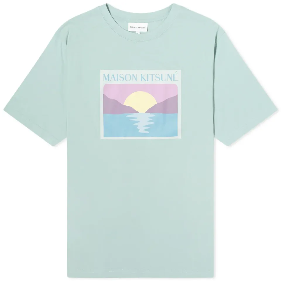 Maison Kitsuné Sunset Postcard Comfort T-Shirt
