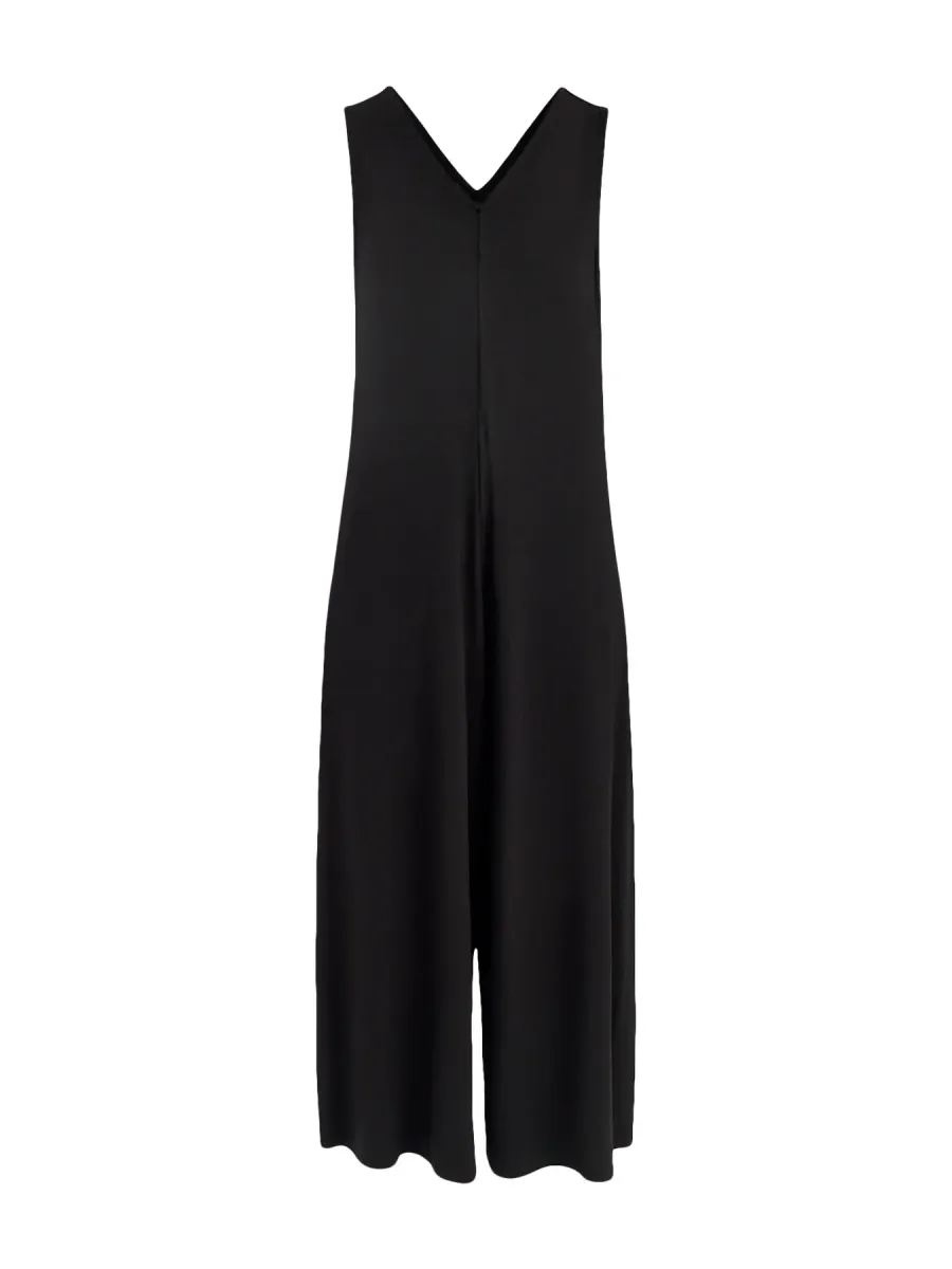 V-Neck Jersey Jumpsuit