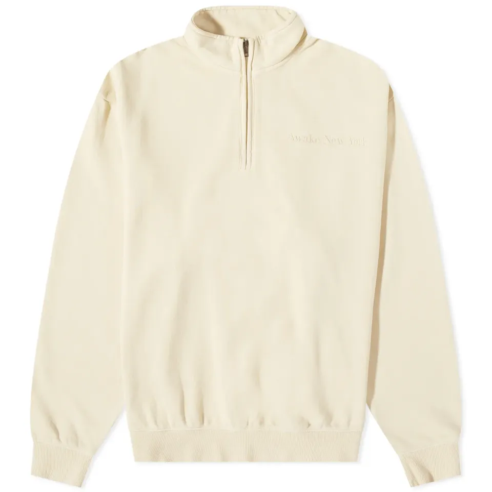 Logo Quarter Zip Sweat