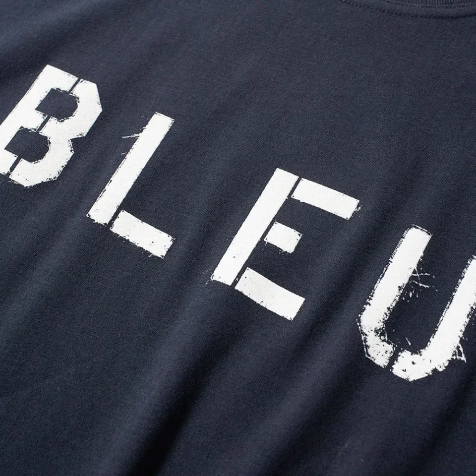 Bleu Stencil Tee