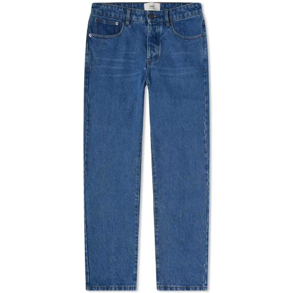 AMI Tapered Fit Jeans