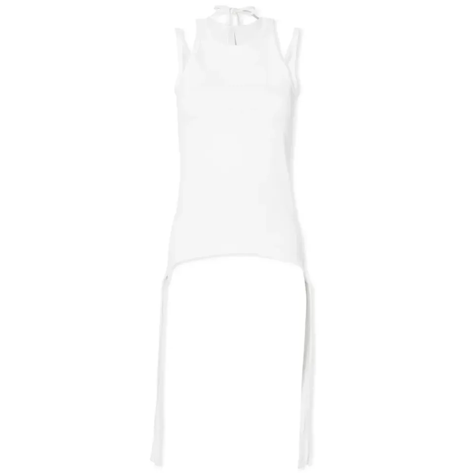 Split Tie Tank Top