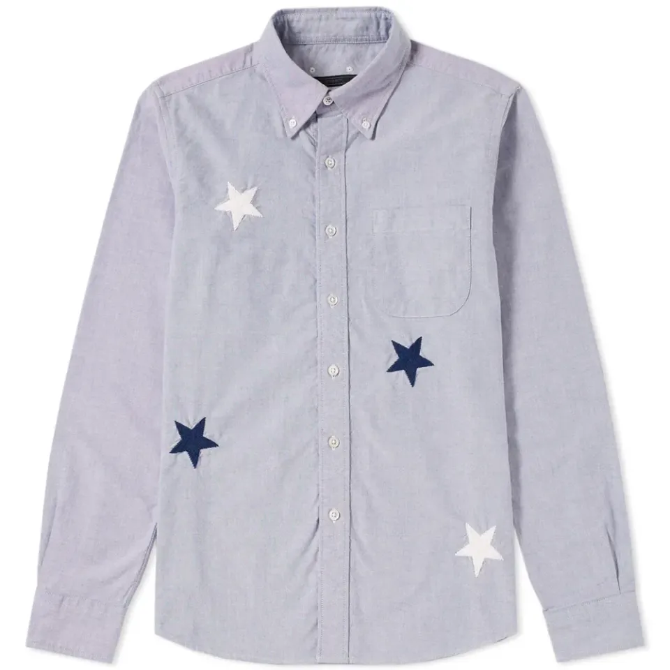 SOPHNET. Star Embroidery Shirt