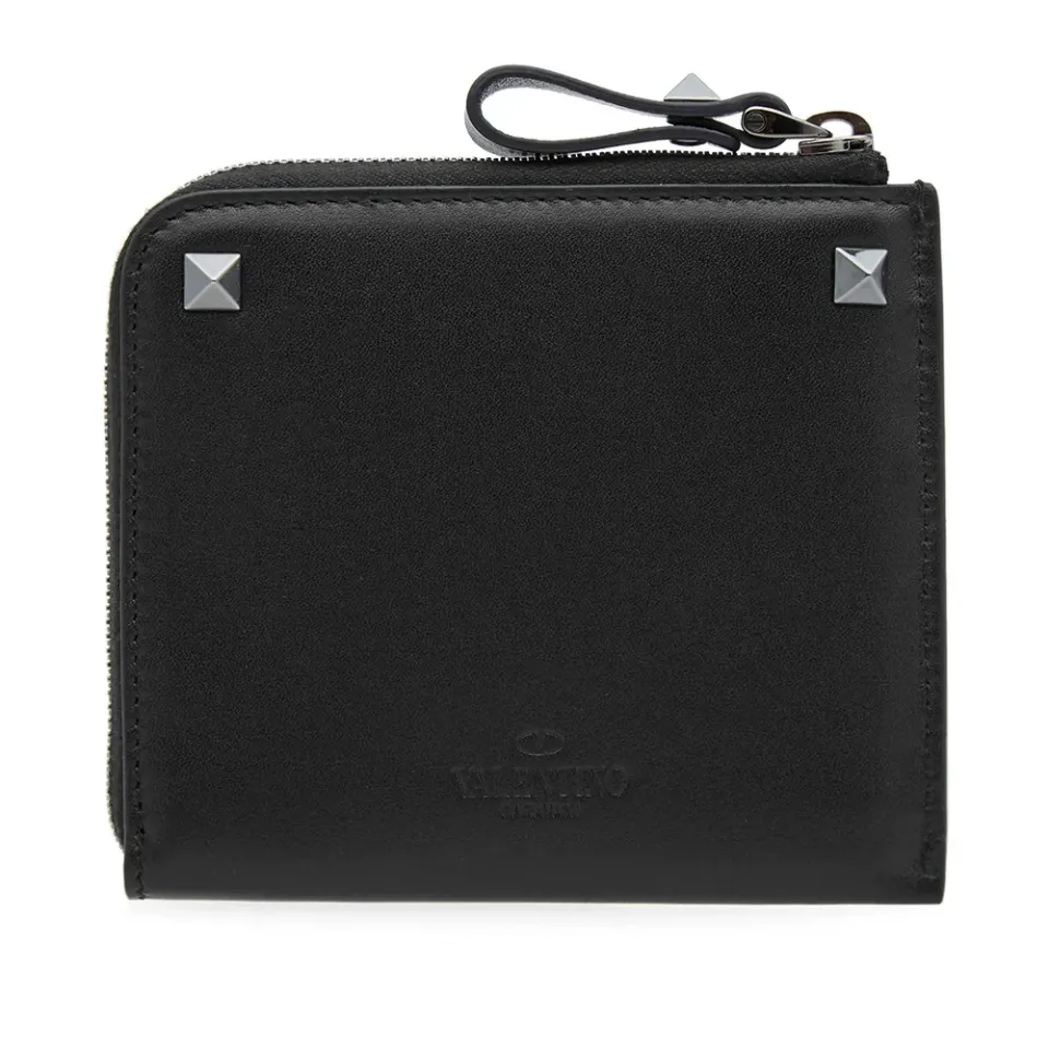 Rockstud Zip Wallet