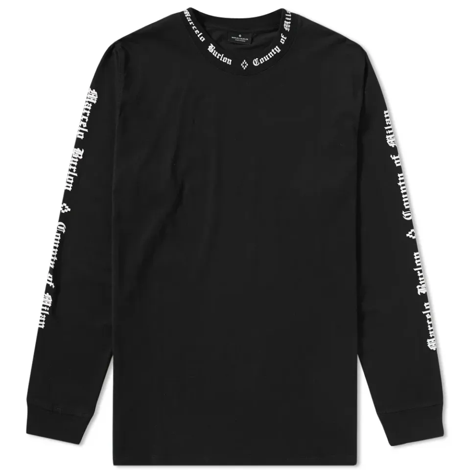 Long Sleeve Logo Tape Tee