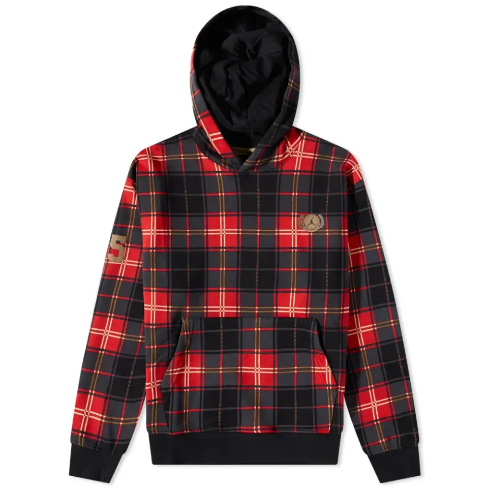 Check Logo Popover Hoodie