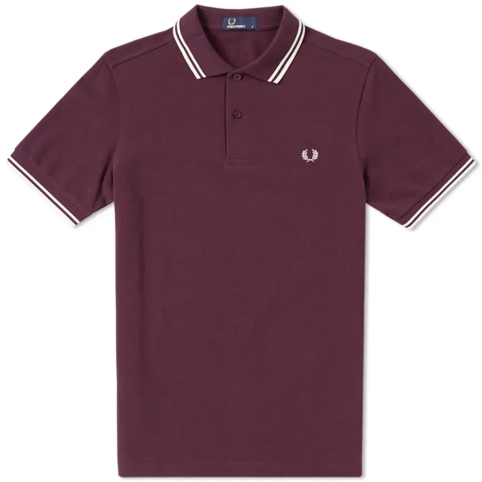 Fred Perry Slim Fit Twin Tipped Polo