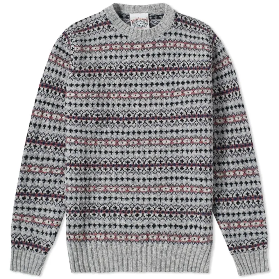 Jamieson's of Shetland Fair Isle Crew